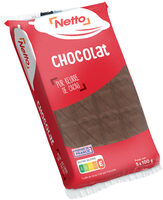 Tablette lot nu chocolat noir - 5x100g