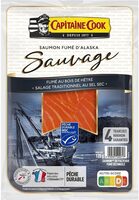 Saumon fumé sauvage Alaska 4tr - MSC - 120g (futur non ALASKA car changement d'origine)