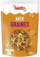Mélange graines grillées et salées