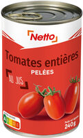 Tomates entières pelées- 1/2