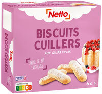 Biscuits cuillers aux oeufs frais