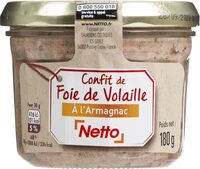 VERRINE Confit de foie de volaille à l'Armagnac