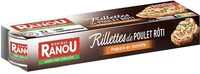 Rillettes de poulet rôti - 3 x 72 g (1/10)