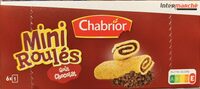 Mini roulés gout chocolat x6