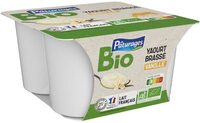 Yaourt brasse a la vanille bio 4x100g