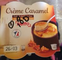 Creme caramel aux œufs frais 4x100g