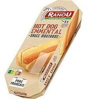 Hot Dog Emmental & Sauce moutarde - 120g