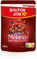 Mélange fruits rouges et amandes sans sel ajouté