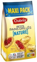 Petits pains grillés nature / au froment