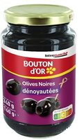 Bocal 37 cl d'olives noires dénoyautées