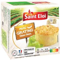 4 Mini Gratin De choux fleurs 480g