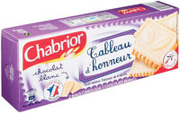 Tableau d'honneur chocolat blanc