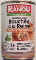 Garniture pour bouchée à la reine, Volaille & Champignons