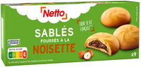 Sablé fourré noisette - 125g