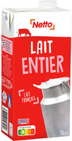 Lait uht entier bq 1l