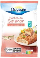 Haché au saumon crème et ciboulette x2 - ASC - 200g