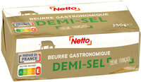 BEURRE GASTRO 1/2 SEL PQ 250G origine France