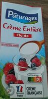 Crème entière fluide