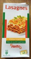 Lasagnes semoule de ble dur 500g