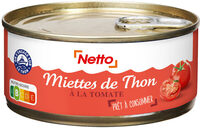 Miettes de thon à la tomate 160g 104g (1/5)