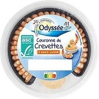 Couronne de crevette - ASC - & sauce cocktail - 190g