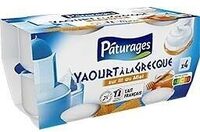 Yaourt a la grecque sur lit de miel 4x150g