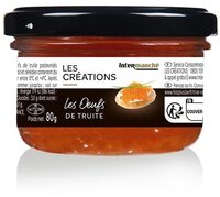 Oeufs de truite - LES CREATIONS - 80g - SAISONNIER