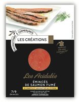 Emincés de saumon fumé aneth-citron 100g