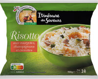 Risotto aux crevettes, courgettes et champignons 900g
