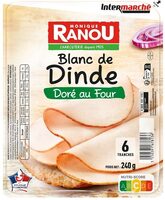 Blanc de dinde sup 6t 240g