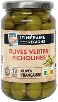 Olives vertes picholines
