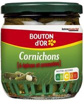 Cornichons 6 Epices & Aromates EF Bouton d'Or 210g