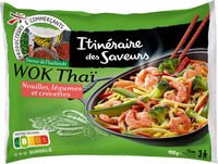 Wok Thai aux crevettes IDS 900 g IQF