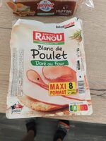 Blanc de poulet doré au four
