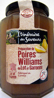 Préparation de Poires Williams du Lot et Garonne