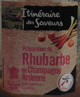 Préparation de Rhubarbe de Champagne Ardenne