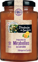 Préparation de mirabelles de lorraine