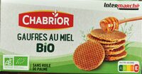 Gaufres fourrage au miel - BIO