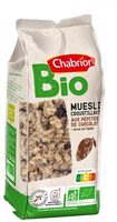 Muesli croustillant au chocolat BIO 500g