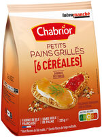 Petits pains grillés aux 6 céréales