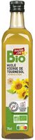 Huile de tournesol vierge biologique 75cl