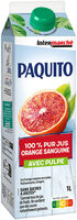 Pur jus orange sanguine brique 1l