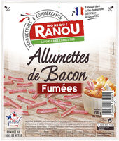 Allumettes de bacon fumees 2x100g ranou