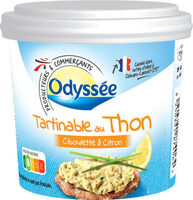Tartinable au thonCiboulette & citron