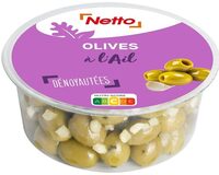 Olives à l'ail NETTO 150g