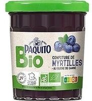 CONFITURE EXTRA de myrtilles 50% fruits - BIO