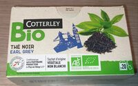 Thé noir Earl Grey bio