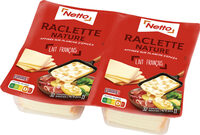 Raclette tranches nature 2x400g