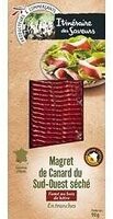 MAGRET DE CANARD IGP SECHE FUME TRANCHE - 90g