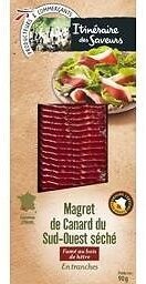 MAGRET DE CANARD IGP SECHE FUME TRANCHE - 90g